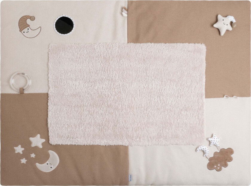 Heaven Leketeppe 75x95, Clay/Warm Linen - Tekstiler - 100% Polyester