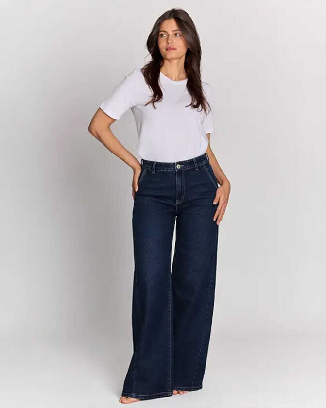 Jeans Olene 3757, 26/30, Jeans Blå 26/30