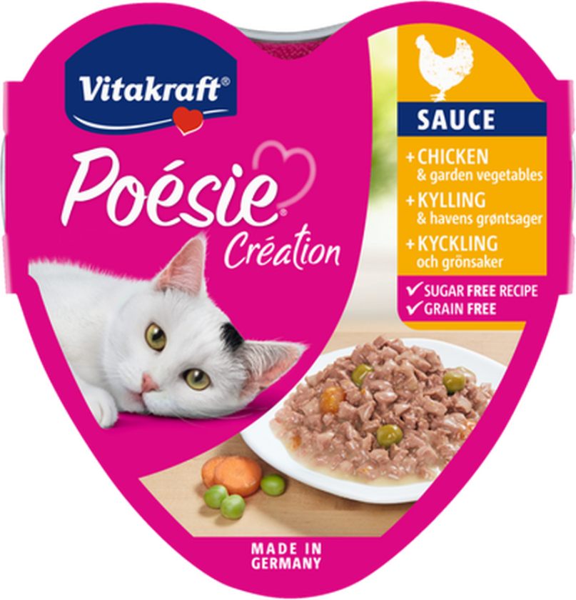 Poesie kylling og grønnsaker 85g - Katt - Kattefôr & kattemat - Våtfôr og våtmat - Vitakraft