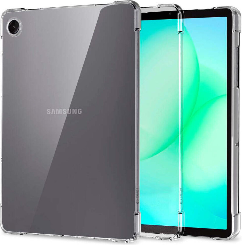 Samsung Galaxy Tab A11+ (Plus) / A9+ (Plus) Tech-Protect FlexAir Plast Deksel – Gjennomsiktig