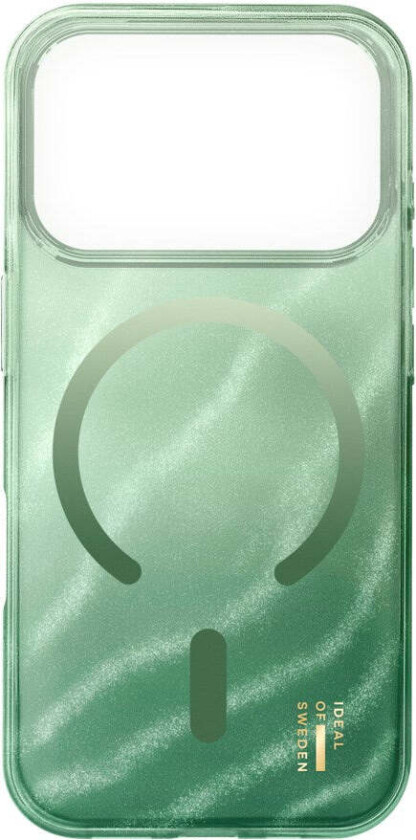 iPhone 17 Pro iDeal Of Sweden Clear Deksel - MagSafe Kompatibel - Sage Green
