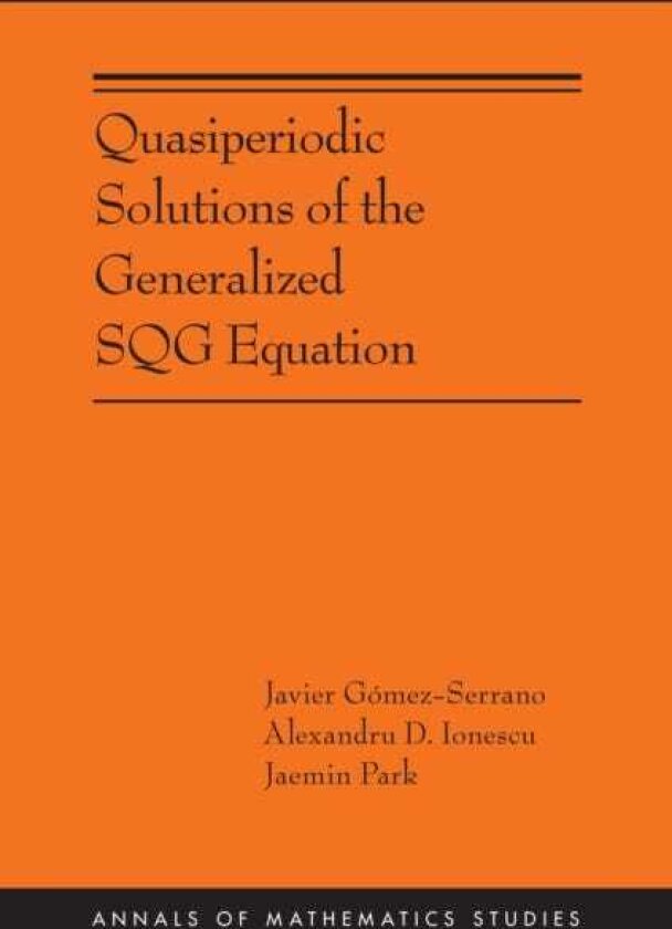 Quasiperiodic Solutions of the Generalized SQG Equation