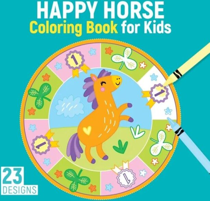 Happy Horse Coloring Book for Kids av Clorophyl Editions