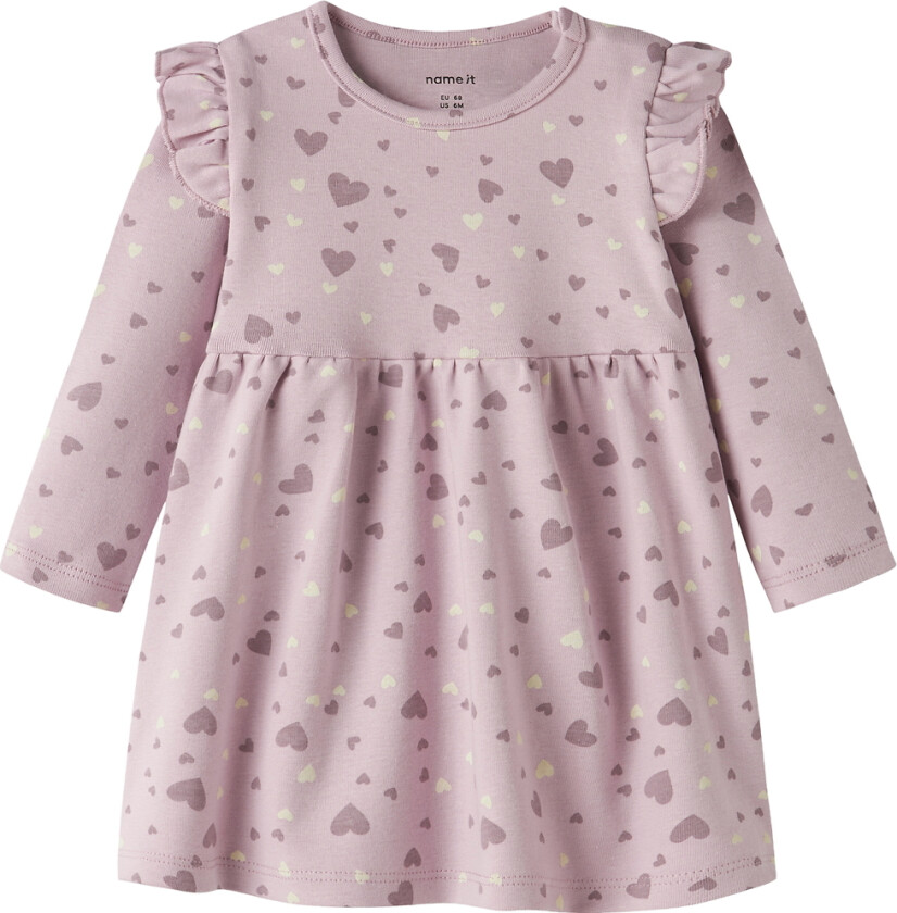 Kjole - NbfbHeart - Minnesmerke Lilac - - 50 - Kjole