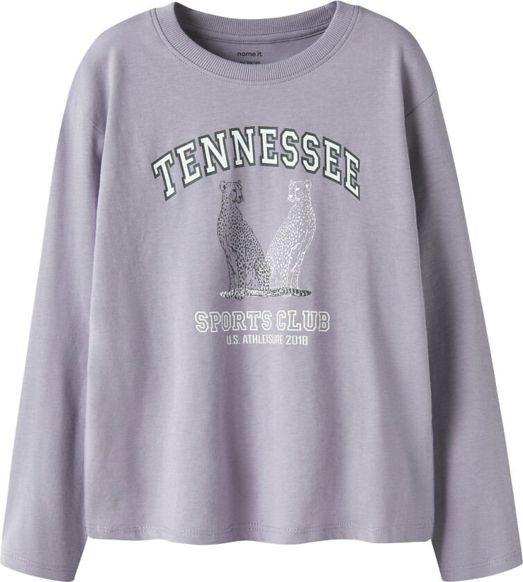Genser - NkfVelda - Lavender Gray/Tennessee - - 9-10 år (134-140) - Genser