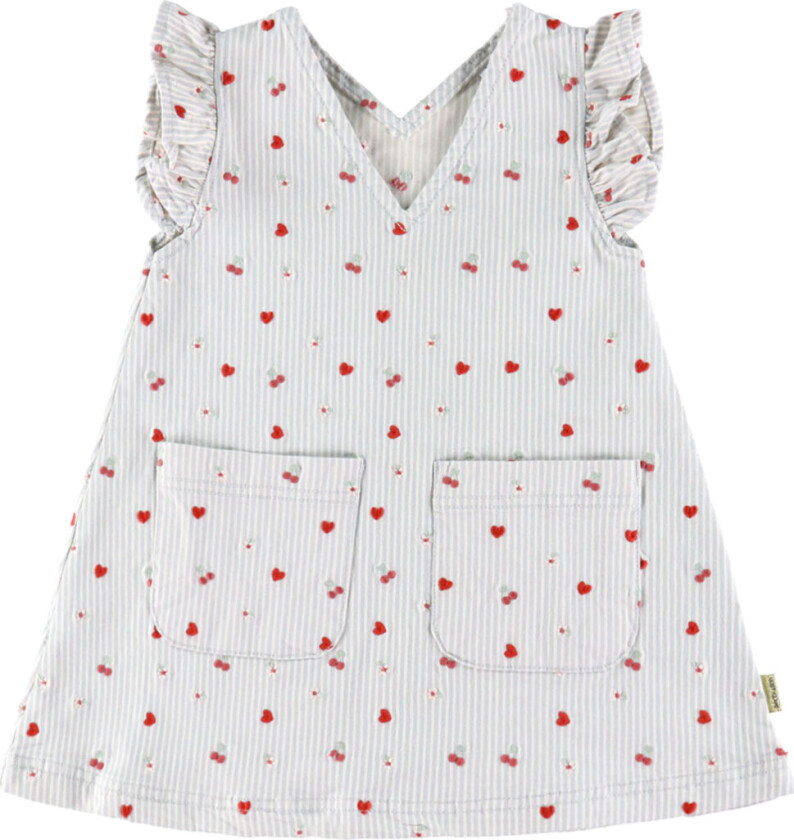 Kjole - HcKaroline Stripes - Litt Blue - - 4 år (104) - Kjole