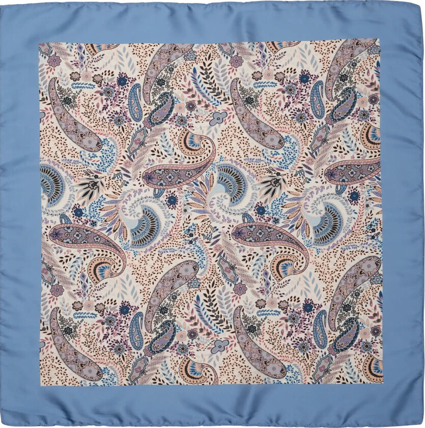 Mari Bloom Scarf - Blue - ONE SIZE