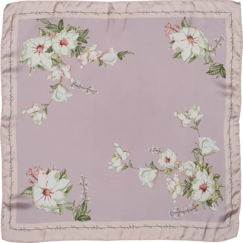 Mari Bloom Scarf - Purple - ONE SIZE