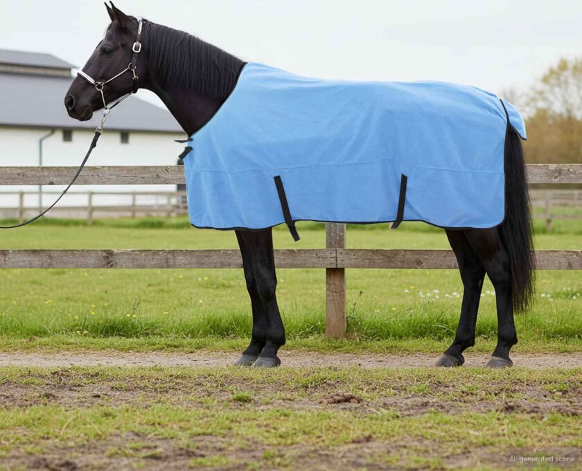 Hestepledd Full aqua Polyester