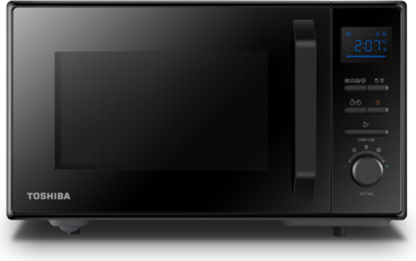 Microovn,25 L. Sort Mikroovn