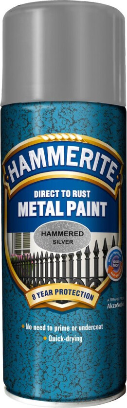 Spray Hammered Silver 400ml
