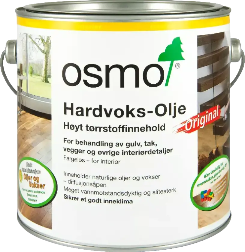 Hardvoksolje Original 3065 Semi-matt 2,5l