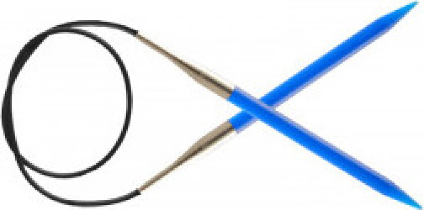 Trendz Akryl rundpinner 120cm 6.50mm / 47.2in US10½ Blå