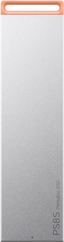 PS8S - SSD - 1 TB - ekstern (bærbar) - USB 3.2 Gen 2 (USB-C kontakt) - kjølig grå