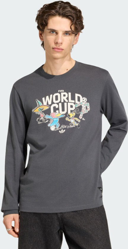 FIFA World Cup 26™ Mascot Long Sleeve T-Shirt, størrelse Small