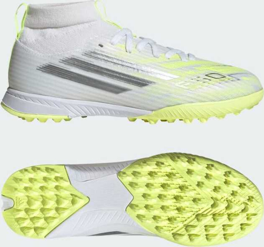 F50 SPARKFUSION LEAGUE Mid Cut Turf Fotballsko