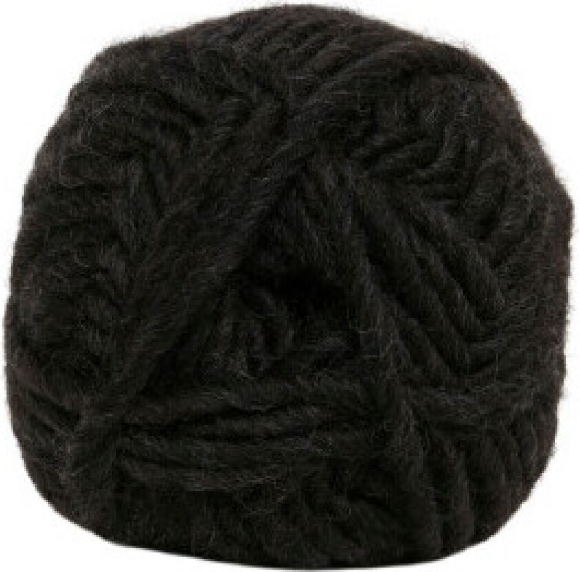 Natur Ull Garn Mix 930 Mørk Brun