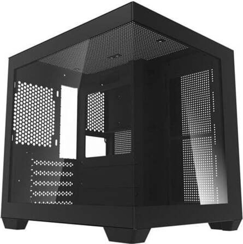 C275P Computer Case without Fans - Kabinett - Svart