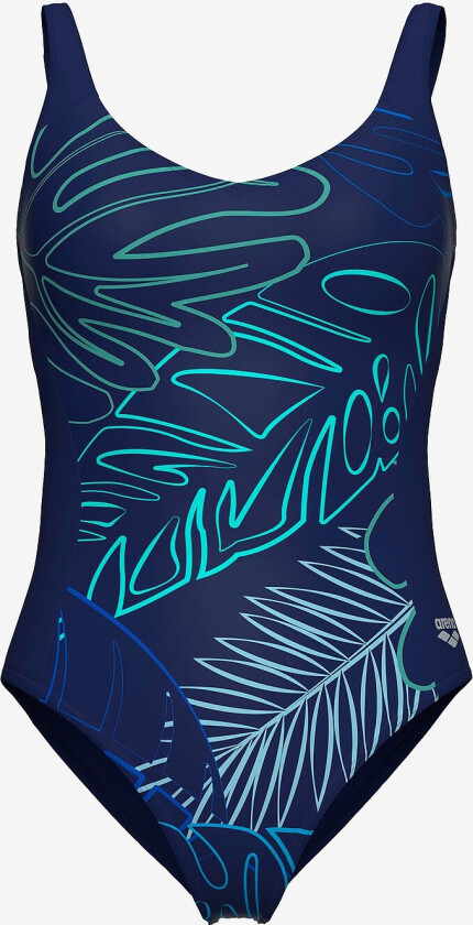 Badedrakt Women's Swimsuit Mia Wing Back - Blå