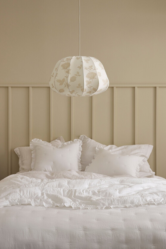 Taklampe Floralee - Beige