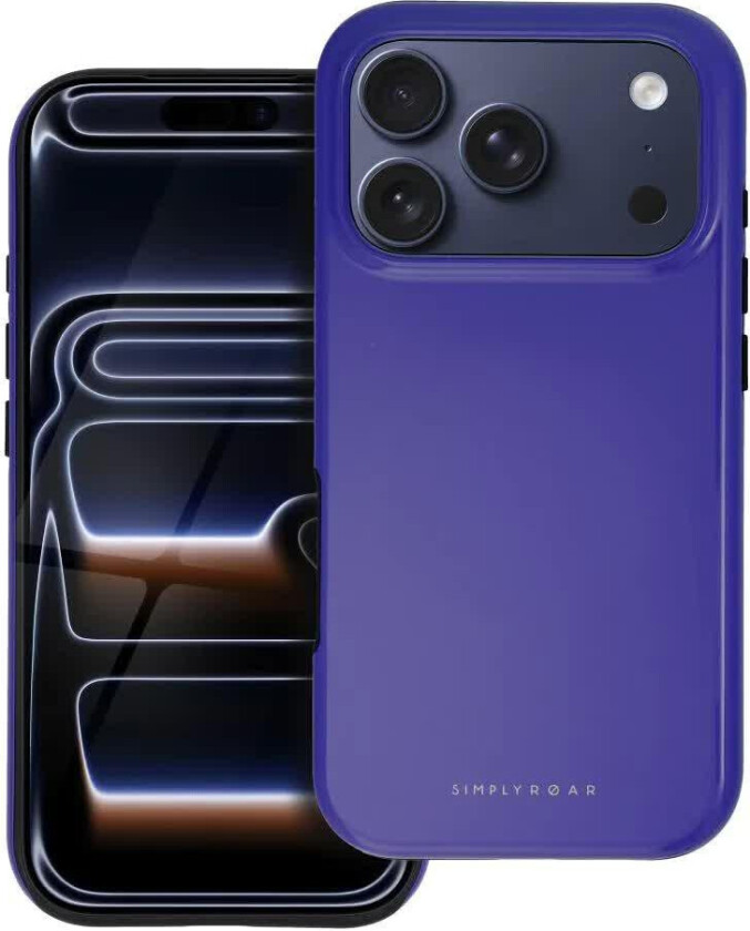 ROAR Rainbow Bumper MagSafe Deksel for iPhone 17 Air - Lilla