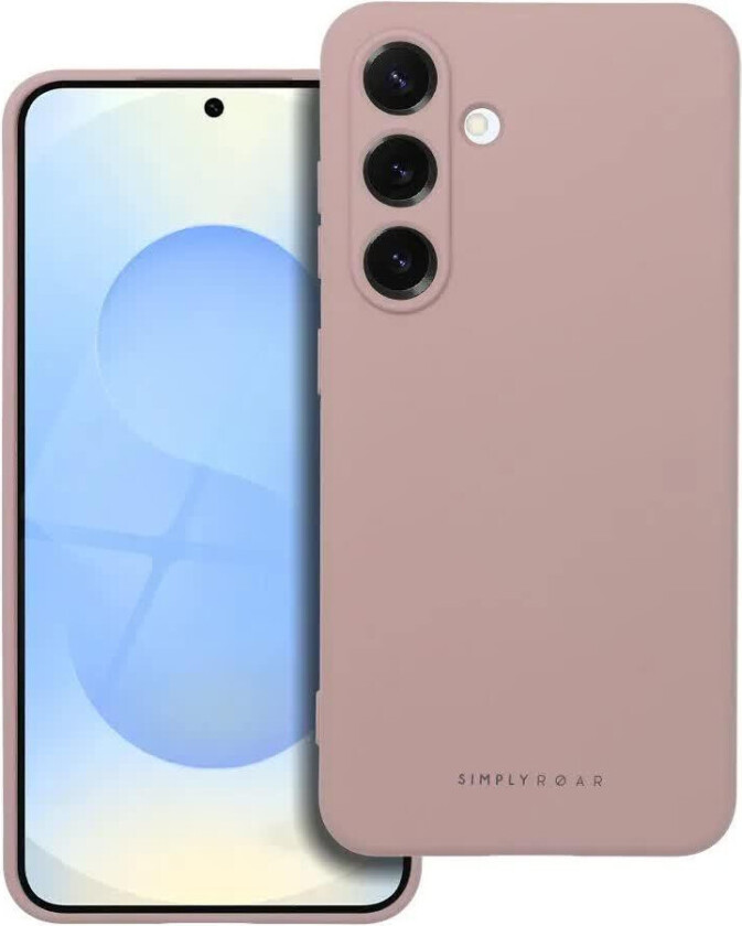 ROAR Space Deksel for Samsung Galaxy S25 - Powder Pink