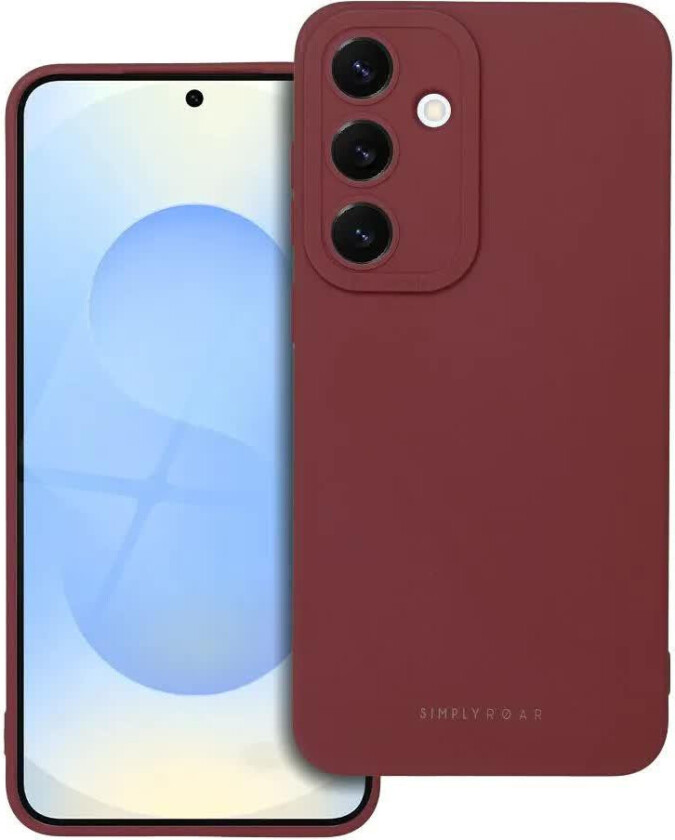 ROAR Luna Deksel for Samsung Galaxy S25 Plus - R??d