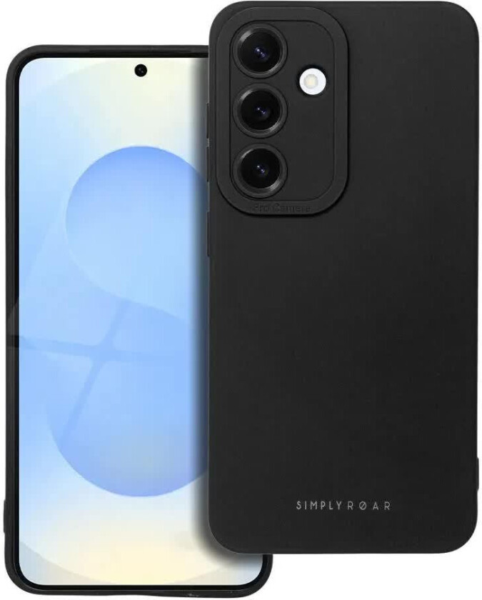ROAR Luna Deksel for Samsung Galaxy S25 - Svart