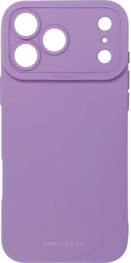 ROAR Luna Deksel for iPhone 17 Pro Max - Lilla