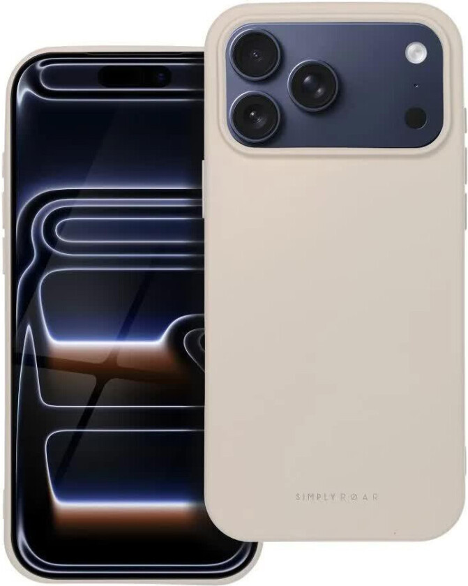 ROAR Space Deksel til iPhone 17 Pro Max - Aqua White