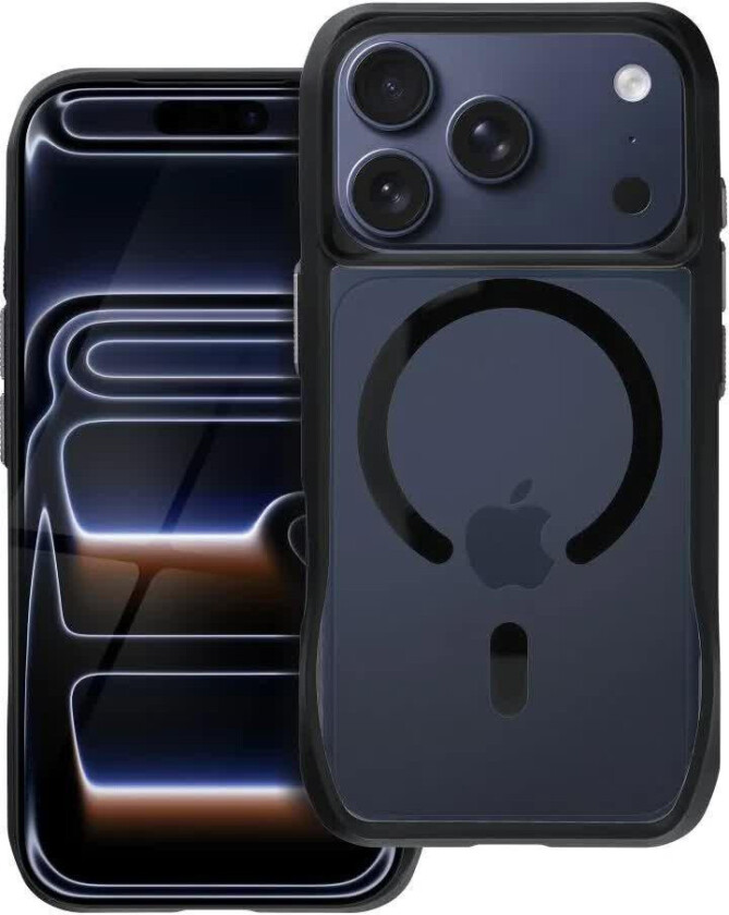 ROAR Slim Defender MagSafe Deksel for iPhone 17 Pro Max - Svart