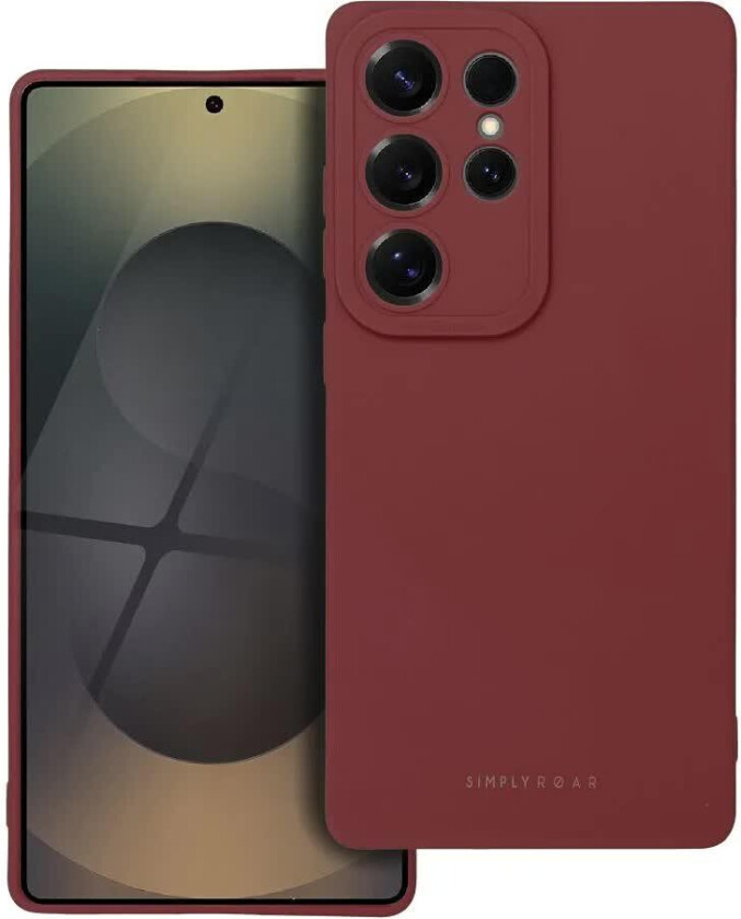 ROAR Luna Deksel for Samsung Galaxy S25 Ultra - R??d