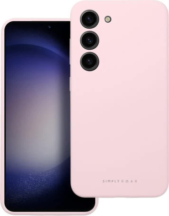 ROAR Cloud Skin Deksel for Samsung Galaxy S25 Edge - Rosa