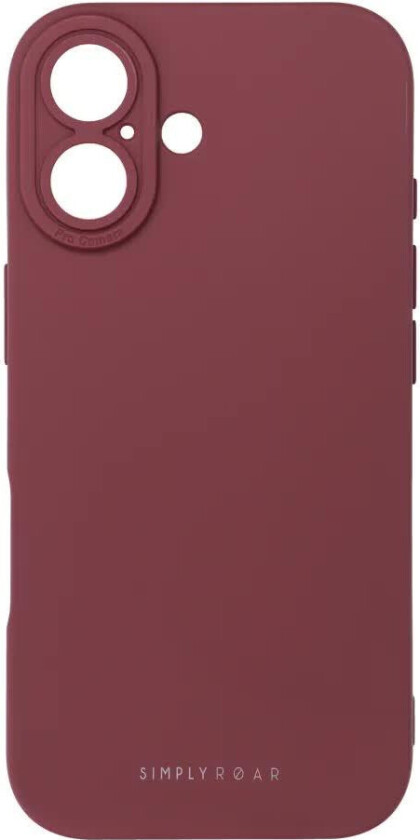 ROAR Luna Deksel for iPhone 17 - R??d