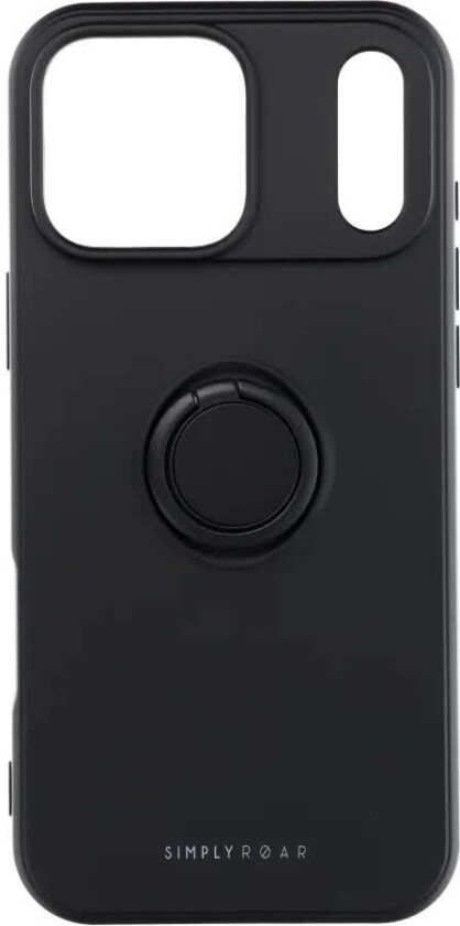 ROAR Amber Deksel for iPhone 17 Pro Max - Svart