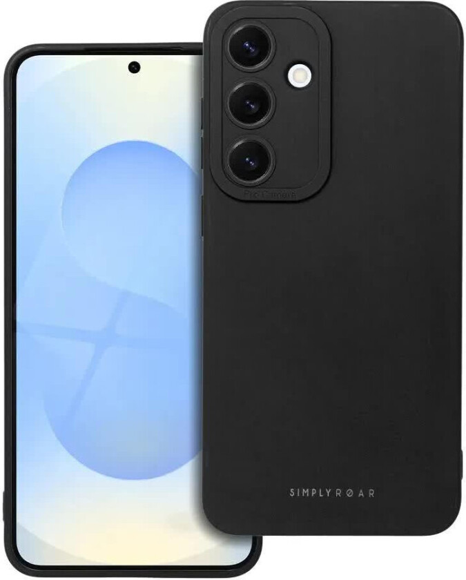 ROAR Luna Deksel for Samsung Galaxy S25 Plus - Svart