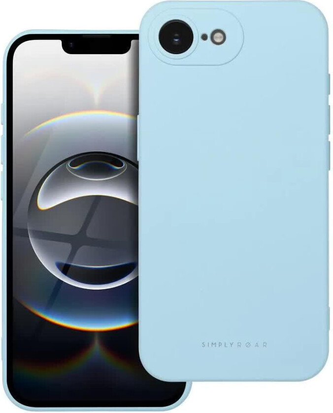 ROAR Space Deksel for iPhone 16e - Sky Blue