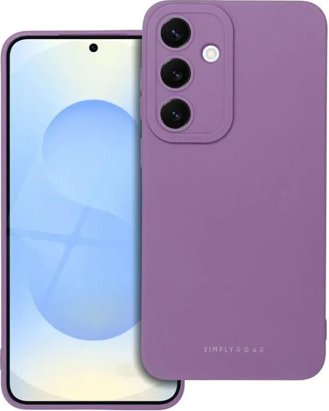 ROAR Luna Deksel for Samsung Galaxy S25 Plus - Lilla