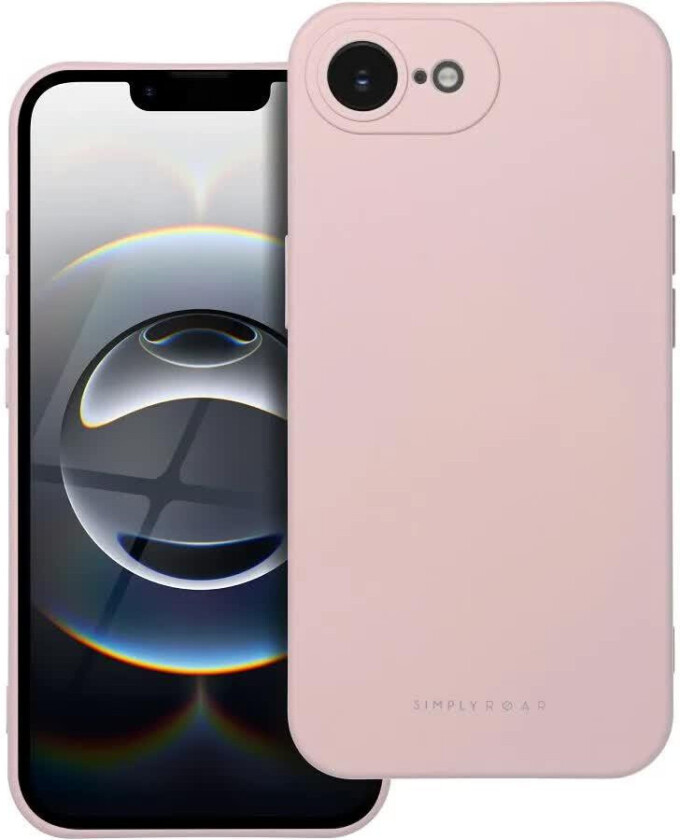 ROAR Space Deksel til iPhone 16e - Powder Pink