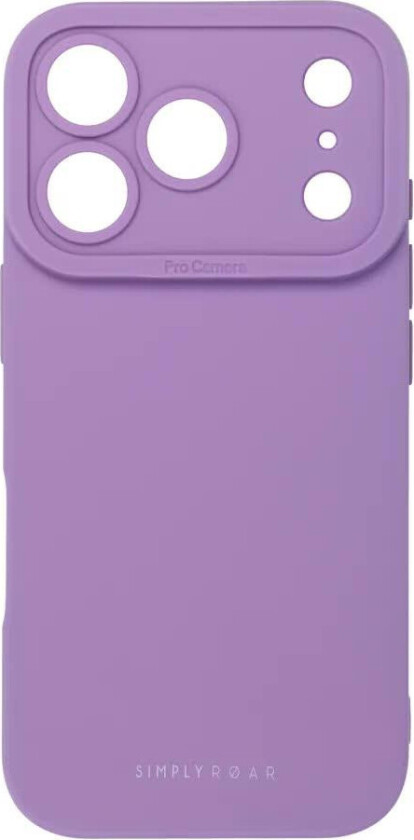 ROAR Luna Deksel for iPhone 17 Pro - Lilla