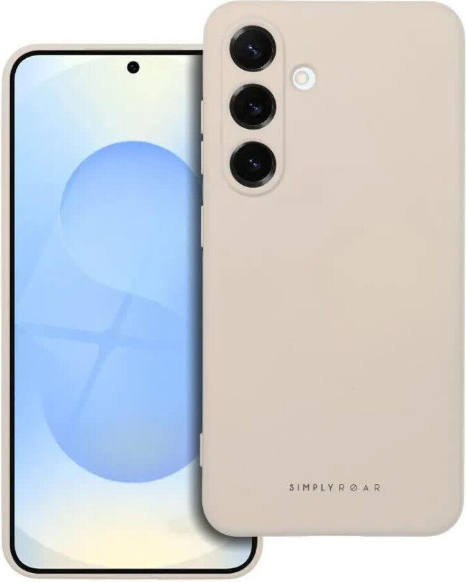 ROAR Space Deksel for Samsung Galaxy S25 - Aqua Hvit