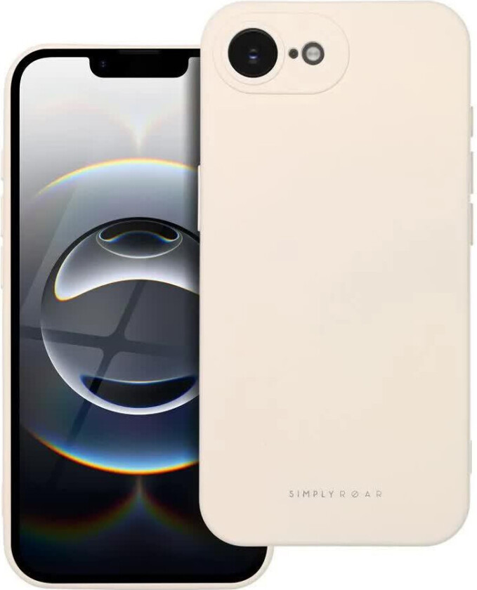 ROAR Space-deksel for iPhone 16e - Aqua White