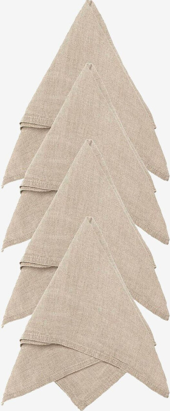 Bilde av Serviett Julie 4P, Beige