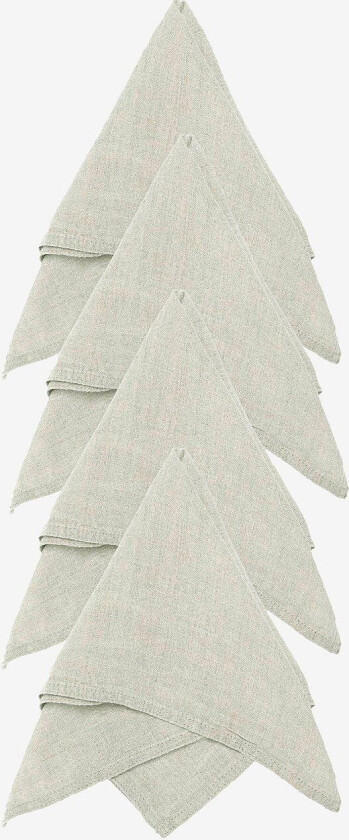 Serviett Julie 4P, Beige