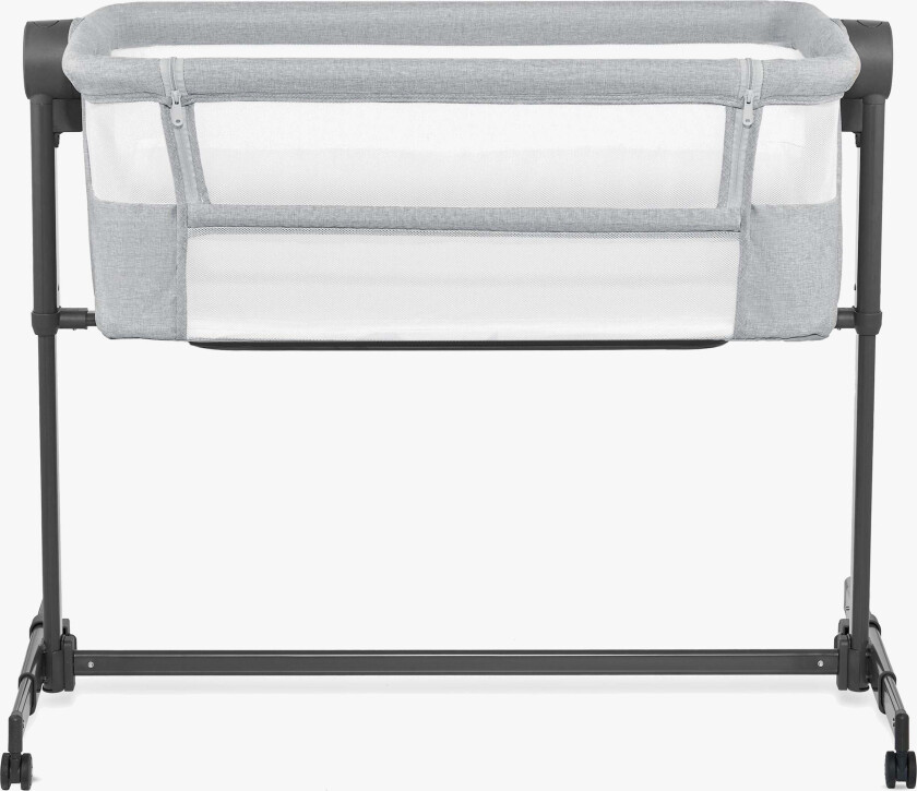 Neste Up 2 Bedside Crib, Light Grey - Bedside Crib