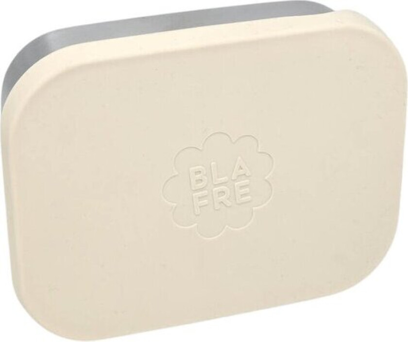 Bilde av Matboks stål 3 rom 17x13x5 cm beige