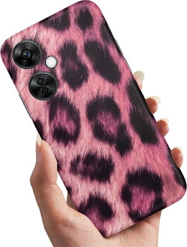 OnePlus Nord CE 3 Lite 5G - Deksel/Mobildeksel Pink Leopard