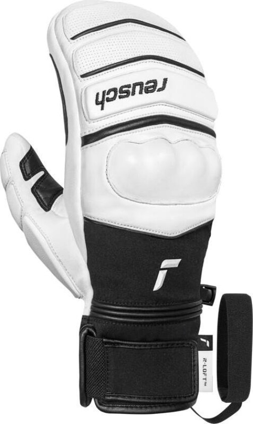 World Champ Mitten white/black 10