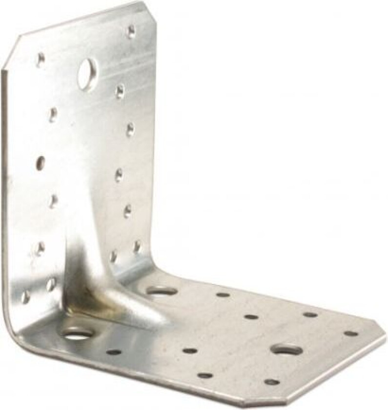 Bilde av Heco 792909065250 Vinkelbeslag med armering, varmforsinket 2,5 x 90 x 90 x 65 mm