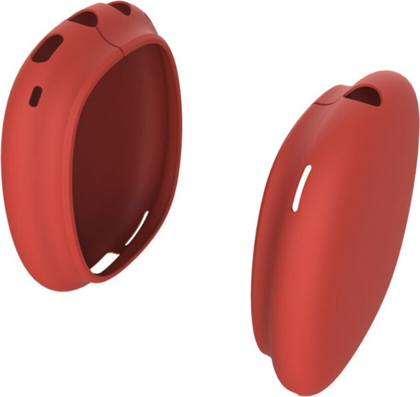 Airpods Max enkelt silikondeksel - Rød
